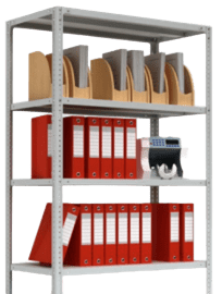 Усиленные архивные стеллажи серии "Цинк-Т"