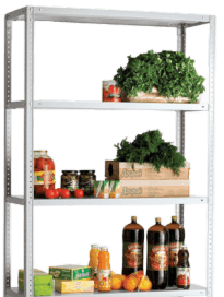 Стеллажи серии "Цинк-Т"