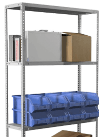 Складские стеллажи серии "Эконом"