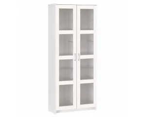 Шкаф с витриной Сириус, 1900х800х350 (ВхШхГ), 2.02.16.560.1 (белый)