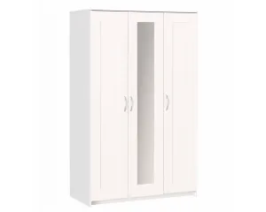 Шкаф Сириус 3-х створчатый, 1900х1170х500 (ВхШхГ), 2.02.01.550.1 (с зеркалом, белый)