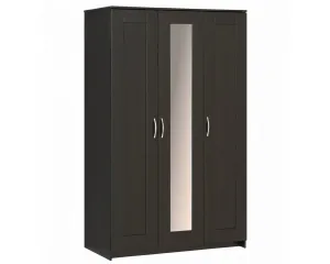 Шкаф Сириус 3-х створчатый, 1900х1170х500 (ВхШхГ), 2.02.01.550.5 (с зеркалом, дуб венге)