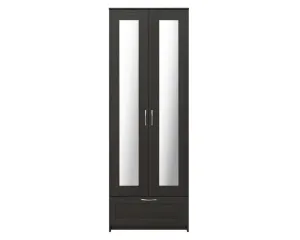 Шкаф Сириус 2-х створчатый 1 ящик, 2200х780х590 (ВхШхГ),  2.02.01.500.5 (дуб венге)