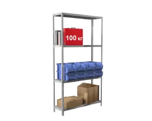 Стеллаж серии «Эконом», 2000х1000х600 (ВхШхГ), 4 полки