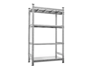 Стеллаж серии "Цинк-Т", 2200х1600х600 (ВхШхГ), 4 полки