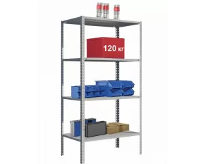 Стеллаж серии «Эконом», 2200х1000х300 (ВхШхГ), 4 полки