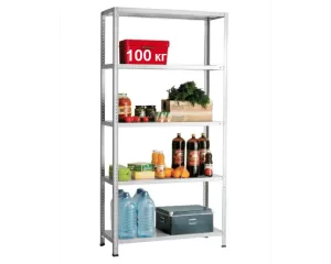 Стеллаж серии «Эконом», 2000х1000х400 (ВхШхГ), 5 полок