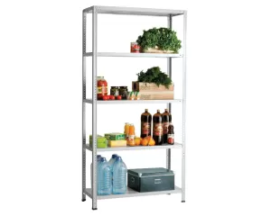 Стеллаж серии «Эконом», 2000х1000х400 (ВхШхГ), 5 полок