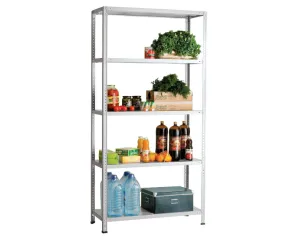 Стеллаж серии «Эконом», 2200x700х500 (ВхШхГ), 5 полок