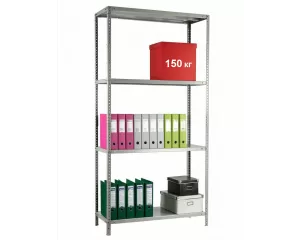 Стеллаж серии «Эконом», 2500x700х300 (ВхШхГ), 4 полки