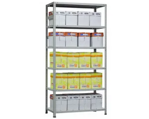 Стеллаж серии «Эконом», 3000х1000х800 (ВхШхГ), 6 полок