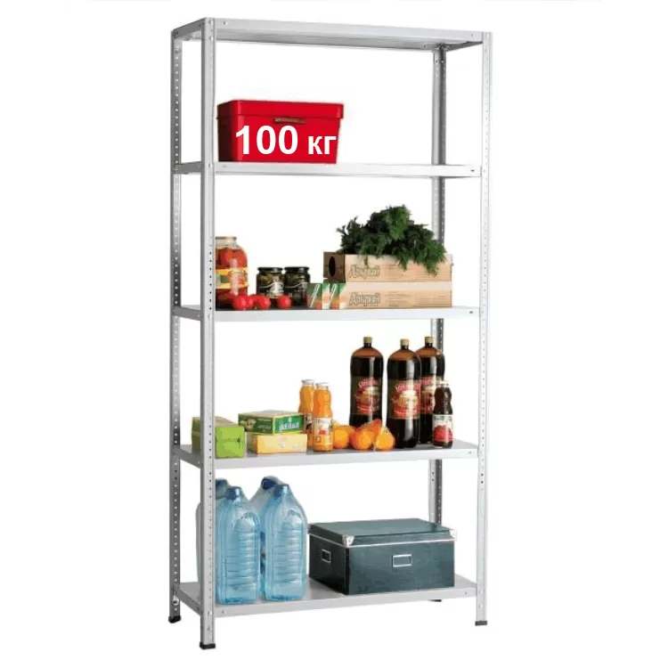 Стеллаж серии «Эконом», 2000х700х400 (ВхШхГ), 5 полок