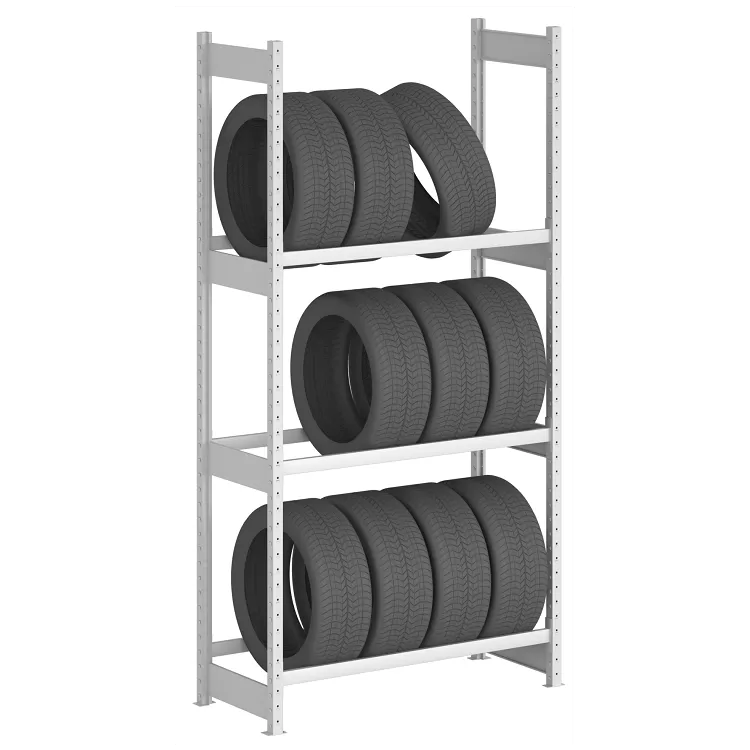 Стеллаж для хранения шин серии "Эконом", 2000×1500×500 (В×Д×Г), 3 уровня