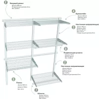 Навесная система хранения СХ-9