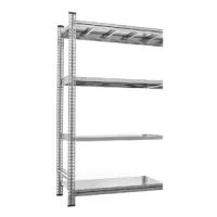 Дополнительная секция серии &amp;quot;Цинк-Т&amp;quot;, 2000×1200×600 (В×Д×Г), 5 полок