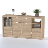 Стеллаж Фора 8 дуб беленый (аналог IKEA KALLAX)