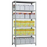 Стеллаж серии «Эконом», 3000x700х300 (ВхШхГ), 6 полок